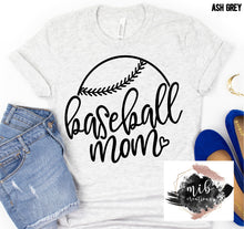 Load image into Gallery viewer, Baseball Mom shirt