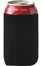 Load image into Gallery viewer, Red Blue & Leopard Heart koozie