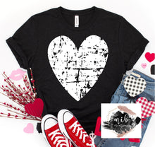 Load image into Gallery viewer, Distressed Heart shirt