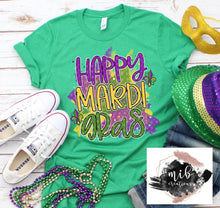 Load image into Gallery viewer, Happy Mardi Gras shirt