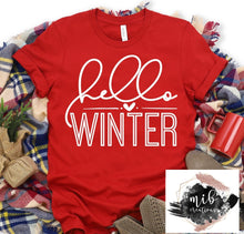 Load image into Gallery viewer, Hello Winter Shirt