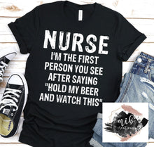 Load image into Gallery viewer, I'm The First Person You See shirt