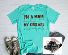 Load image into Gallery viewer, I'm A Mom Leopard Shirt