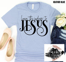 Load image into Gallery viewer, Leave The Judgin To Jesus shirt