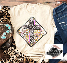 Load image into Gallery viewer, Leopard Boho Cross