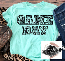 Load image into Gallery viewer, Leopard Game Day Shirt