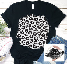 Load image into Gallery viewer, Black Leopard Print Shirt
