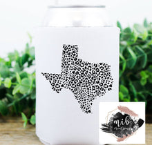 Load image into Gallery viewer, Leopard Texas Koozie