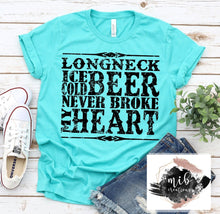 Load image into Gallery viewer, Longneck Ice Cold Beer Shirt