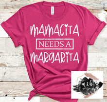 Load image into Gallery viewer, Mamacita Needs A Margarita shirt