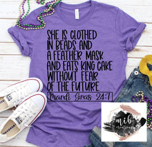 Load image into Gallery viewer, Mardi Gras 24:7 shirt