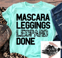 Load image into Gallery viewer, Mascara Leggings Leopard Done Shirt