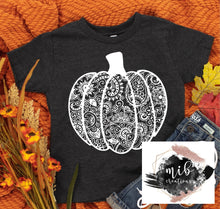 Load image into Gallery viewer, Paisley Pumpkin Youth Shirt