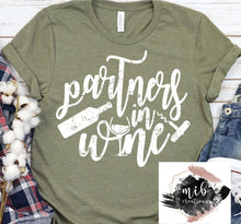 Load image into Gallery viewer, Partners In Wine Shirt