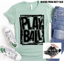Load image into Gallery viewer, Play Ball Grunge shirt
