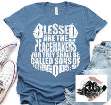 Load image into Gallery viewer, Police Badge Word Art Shirt