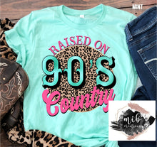Load image into Gallery viewer, Raised On 90's Country shirt