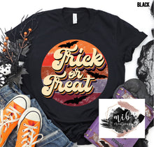 Load image into Gallery viewer, Retro Trick or Treat shirt