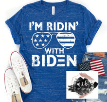 Load image into Gallery viewer, I'm Ridin' With Biden Shirt