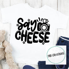 Load image into Gallery viewer, Say Cheese Youth Shirt