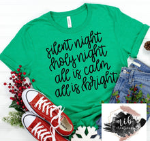 Load image into Gallery viewer, Silent Night Shirt