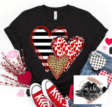 Load image into Gallery viewer, Valentine Hearts shirt