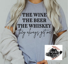 Load image into Gallery viewer, Wine Beer Whiskey