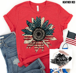 American Sunflower shirt
