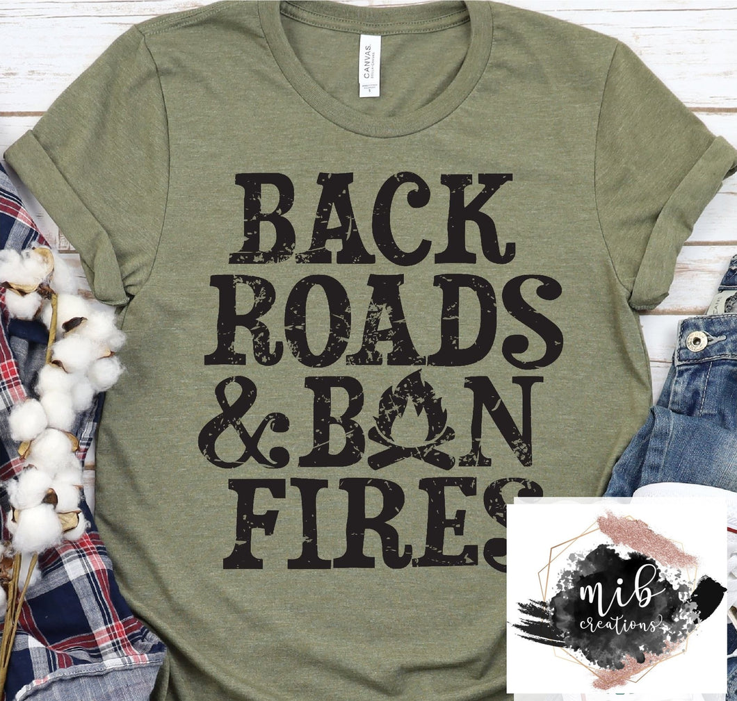Backroads & Bonfires Shirt
