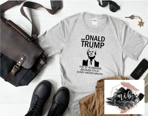 Donald Trump The D Is Missing Shirt