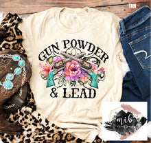 Load image into Gallery viewer, Gun Powder &amp; Lead shirt
