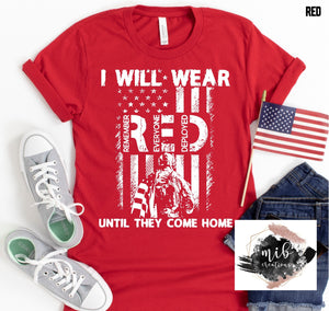 I Will Wear RED