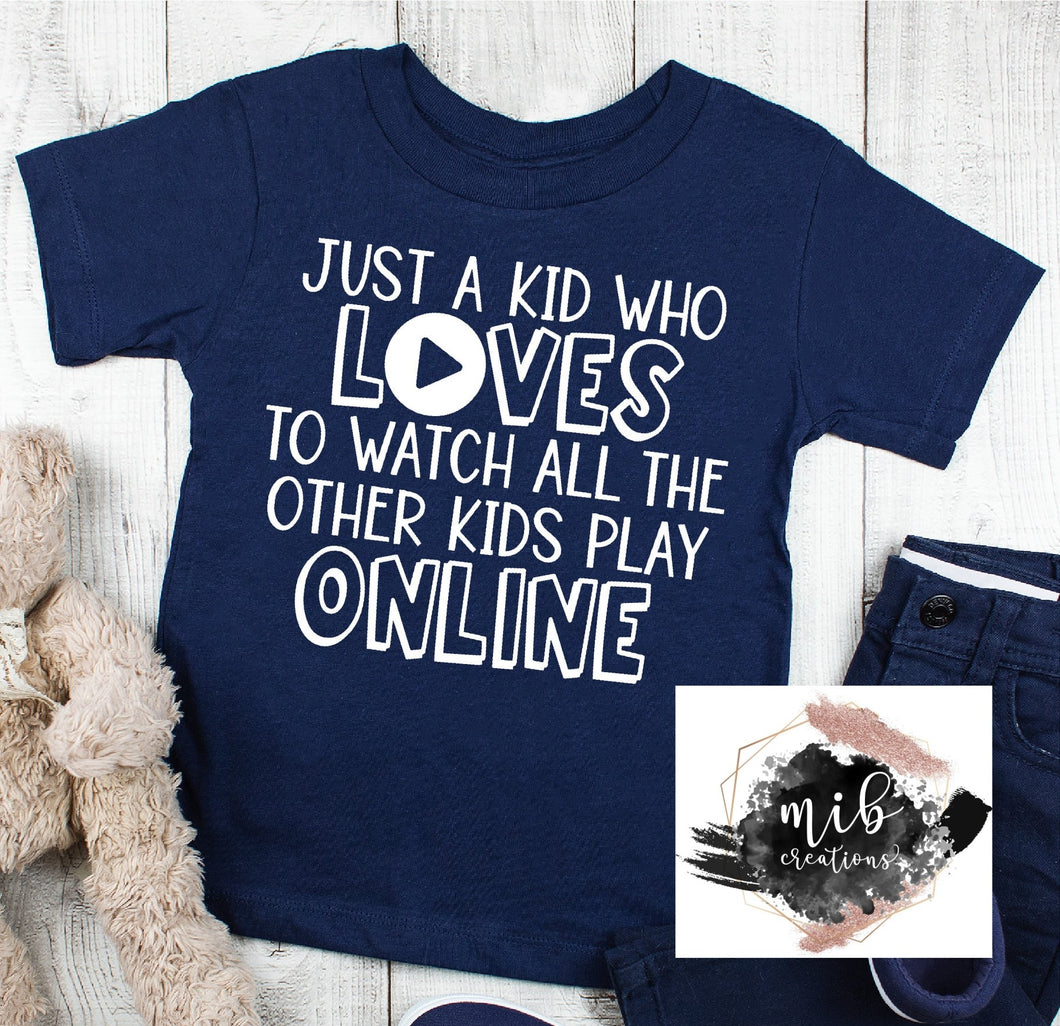 Just A Kid YOUTH shirt