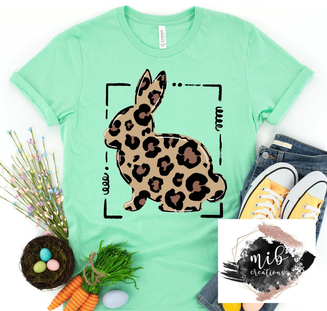 Leopard Bunny shirt