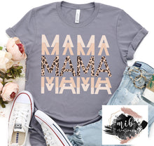 Load image into Gallery viewer, Mama Leopard shirt
