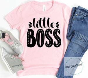 Little Boss Youth Shirt