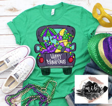 Load image into Gallery viewer, Mardi Gras Car shirt
