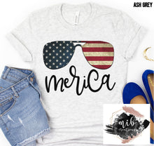 Load image into Gallery viewer, Merica Sunglasses shirt
