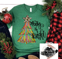 Load image into Gallery viewer, Merry &amp; Bright shirt
