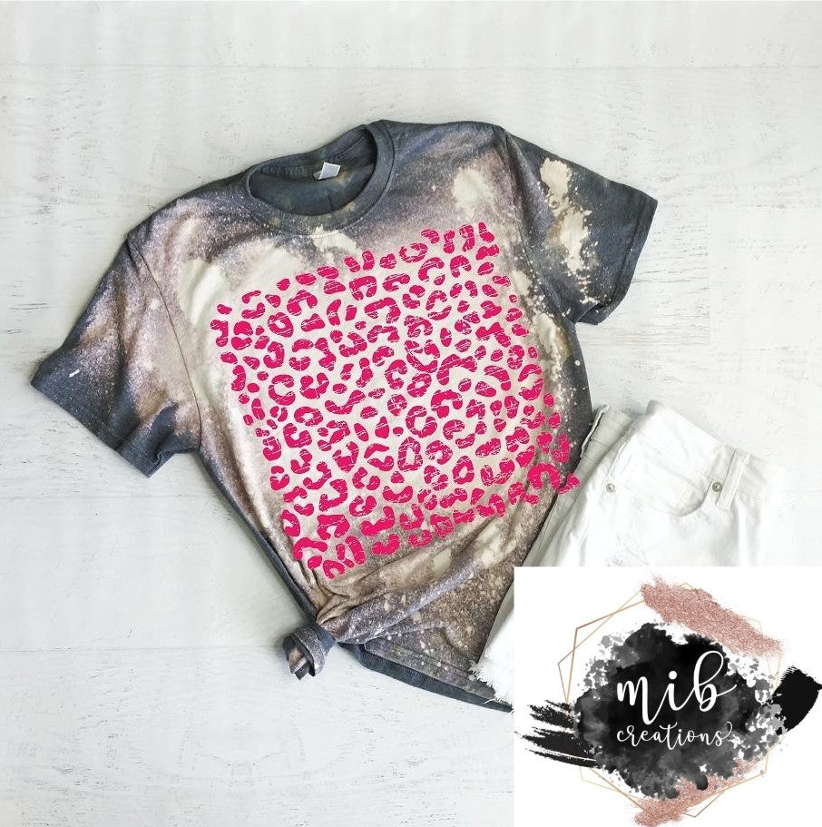 Hot Pink Leopard Print Shirt