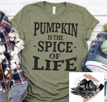 Load image into Gallery viewer, Pumpkin is the Spice of Life Shirt
