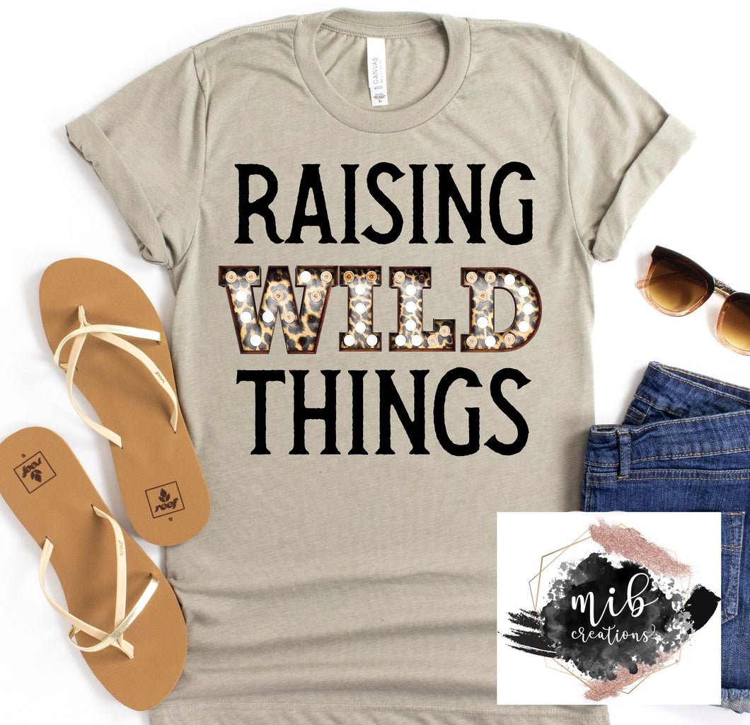 Raising Wild Things shirt