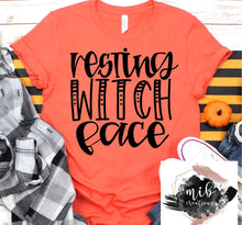 Load image into Gallery viewer, Resting Witch Face Shirt
