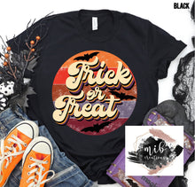Load image into Gallery viewer, Retro Trick or Treat shirt
