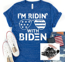 Load image into Gallery viewer, I&#39;m Ridin&#39; With Biden Shirt
