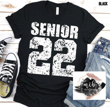 Load image into Gallery viewer, Senior 22 White shirt
