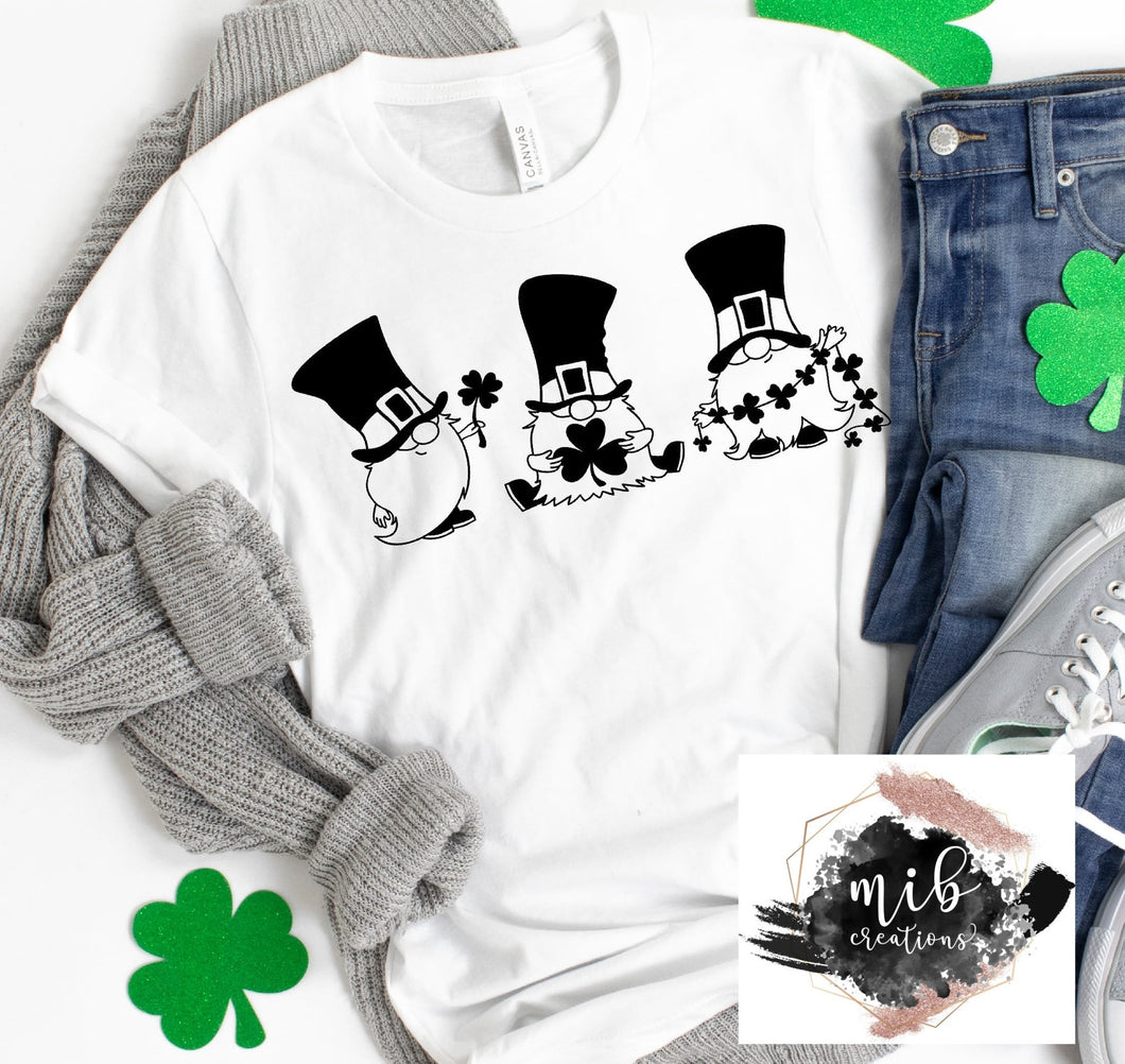 St. Patrick's Day Gnomes shirt