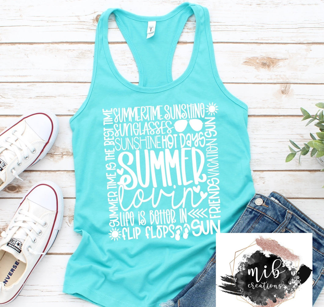Summer Lovin Typography Shirt