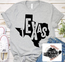 Load image into Gallery viewer, Black Texas Shirt

