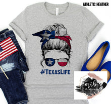 Load image into Gallery viewer, #TexasLife shirt
